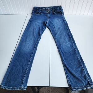Childrens Place Jeans Boys 16 Blue Skinny Adjustable Waist Med Wash Denim